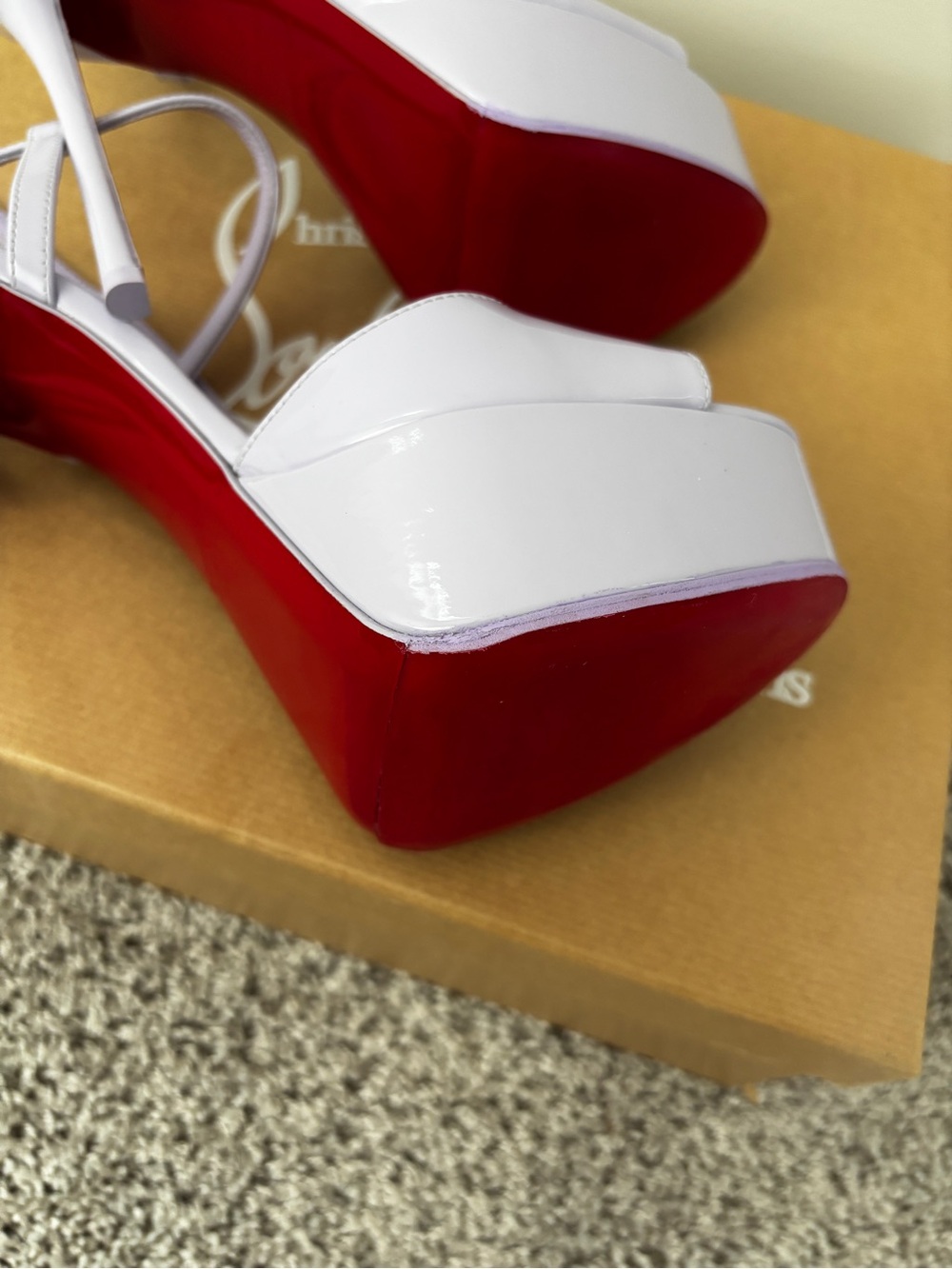 Christian Louboutin So Jenlove Alta - Lilac Smoke - 37 - Picture 4 of 7